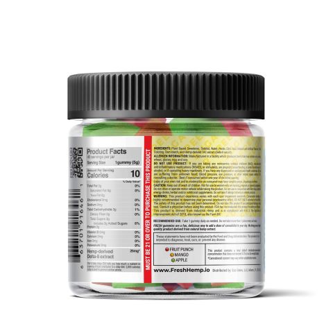 Fruity Blend Gummies - Delta 8 - 1000MG - Fresh - Thumbnail 3