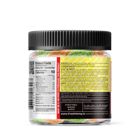 Fruity Blend Gummies - Delta 8 - 4500MG - Fresh - Thumbnail 3