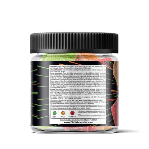 Fruity Mix Gummies - Delta 9 - 600MG - Chill Plus - Thumbnail 4
