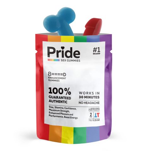 Male Sex Gummies - Proprietary Blend  - 500MG - Pride - Thumbnail 1