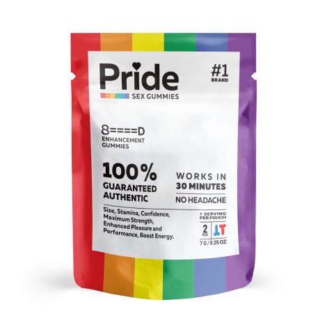 Male Sex Gummies - Proprietary Blend  - 500MG - Pride - Thumbnail 4