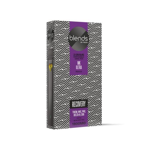 Recovery Blend - 1800mg - Indica Vape Pen - 2ml - Blends by Fresh - Thumbnail 3