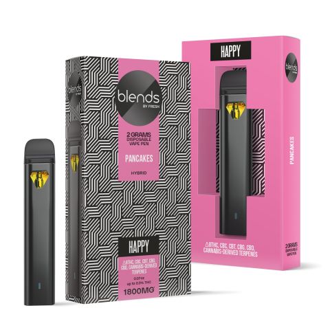 Happy Blend - 1800mg - Hybrid Vape Pen - 2ml - Blends by Fresh - Thumbnail 1