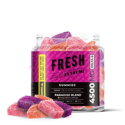 Paradise Blend Gummies - Delta 8 - 4500MG - Fresh - 1
