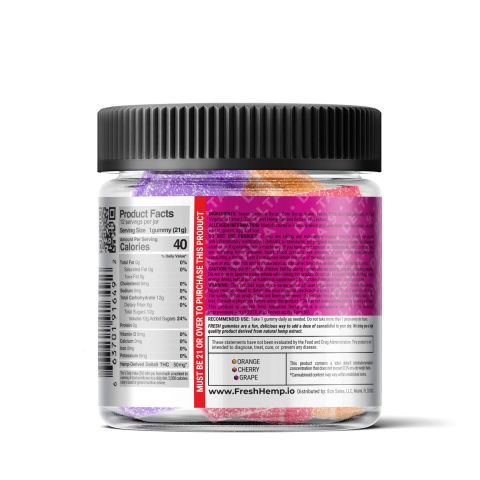 Paradise Blend Gummies - Delta 9 - 600MG - Fresh - Thumbnail 3