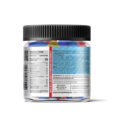 Tropical Blend Gummies - Delta 8 - 1000MG - Fresh - Thumbnail 3