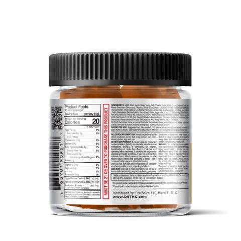 Tropical Fruit Gummies - Delta 9  - 1000mg - D9 THC - Thumbnail 3