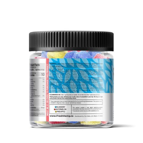Tropical Gummies - Delta 8, THCP Blend - 2000MG - Fresh - Thumbnail 4