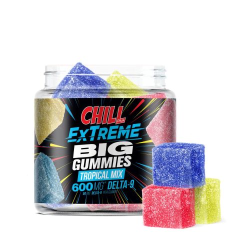 Tropical Mix Gummies - Delta 9 - 600MG - Chill Plus - 1