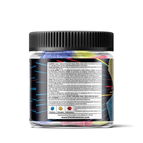 Tropical Mix Gummies - Delta 9 - 600MG - Chill Plus - Thumbnail 4