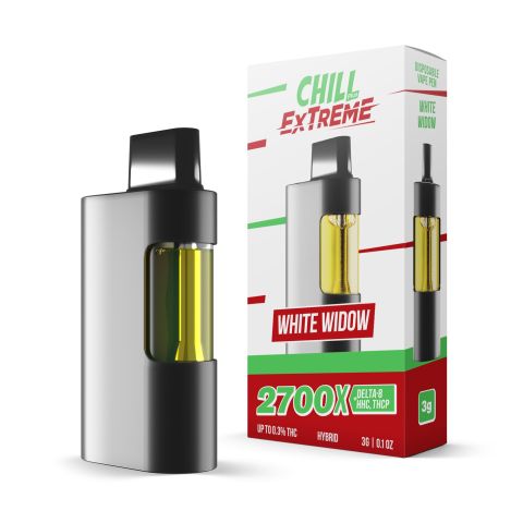 White Widow Disposable - Delta 8 Blend - 2700MG - Chill Plus - 1