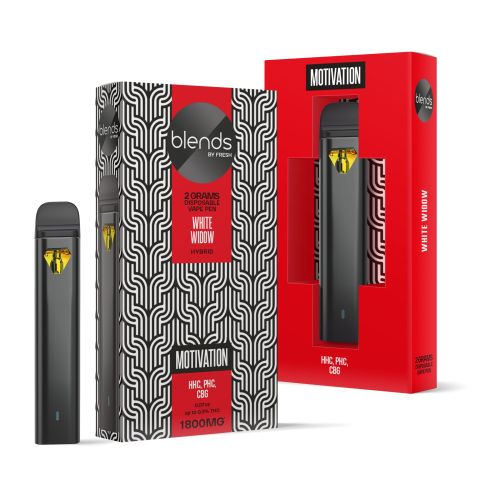White Widow Vape Pen - HHC, PHC - Disposable - Blends - 1800MG - 1