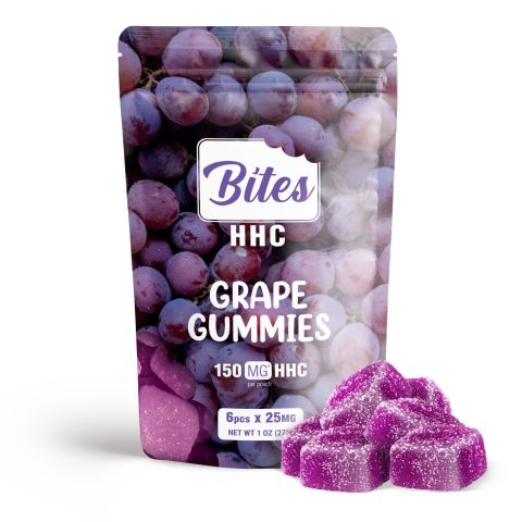 Bites HHC Gummies - Grape - 150MG - 1