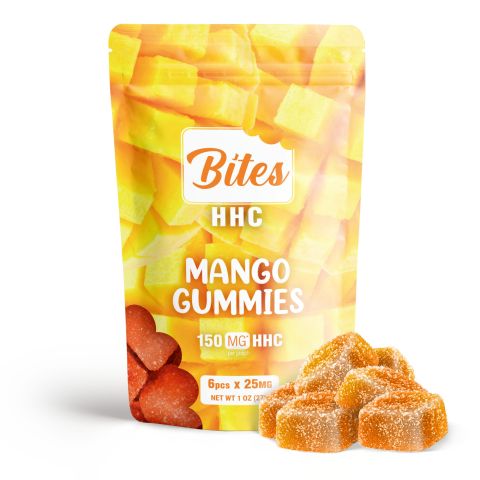 Bites HHC Gummies - Mango - 150MG - 1