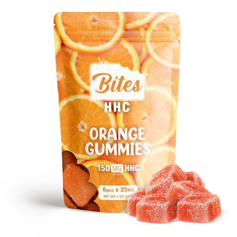 Bites HHC Gummies - Orange - 150MG - 1