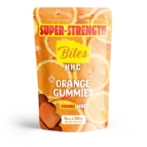 Bites HHC Gummies - Orange - 300MG - 2