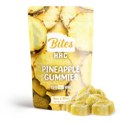 Bites HHC Gummies - Pineapple - 150MG - 1