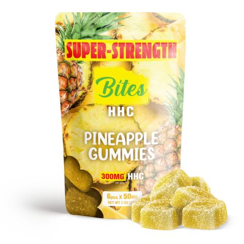 Bites HHC Gummies - Pineapple - 300MG - 1