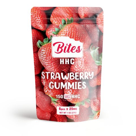 Bites HHC Gummies - Strawberry - 150MG - Thumbnail 2