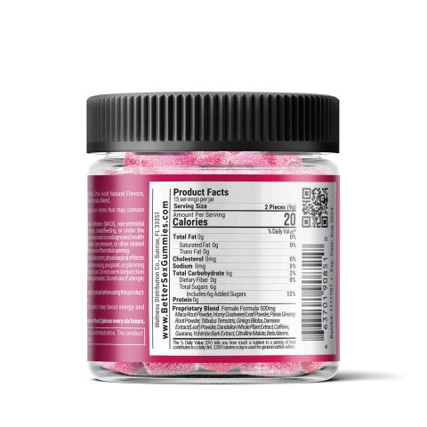Better Sex Female Sensual Gummies in Jar - Thumbnail 4