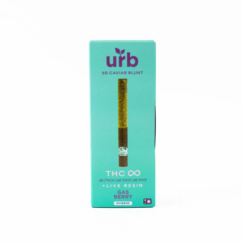 Gas Berry Blunt - D8, D9 THCH, THCP - 3000MG - URB - Thumbnail