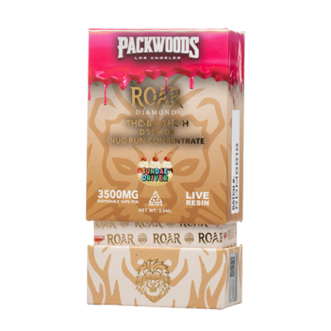 Sundae Driver - D8, D11, THCH - Disposable - 3500MG - Packwoods - Thumbnail