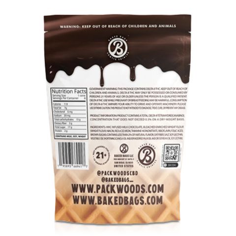 Milk Chocolate Coned - Delta 8 - 600mg - Packwoods - 2