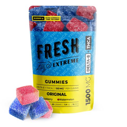 Original Gummies - THCA, D8 Blend - 1500mg - Fresh - 2