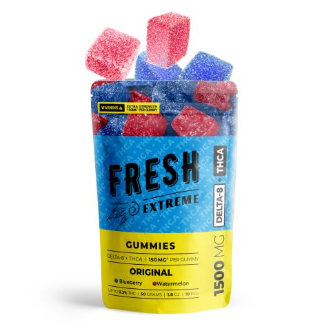 Original Gummies - THCA, D8 Blend - 1500mg - Fresh - 3