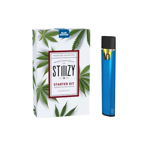 STIIIZY Premium Vaporizer Starter Kit - Blue Edition - Thumbnail 1
