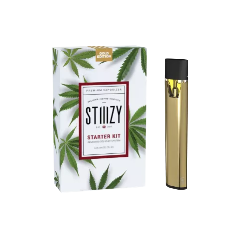 STIIIZY Premium Vaporizer Starter Kit - Gold Edition - Thumbnail 1