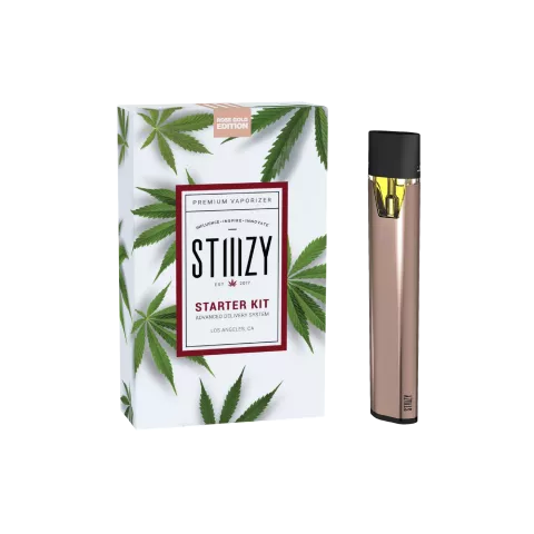 STIIIZY Premium Vaporizer Starter Kit - Rose Gold Edition - Thumbnail 1