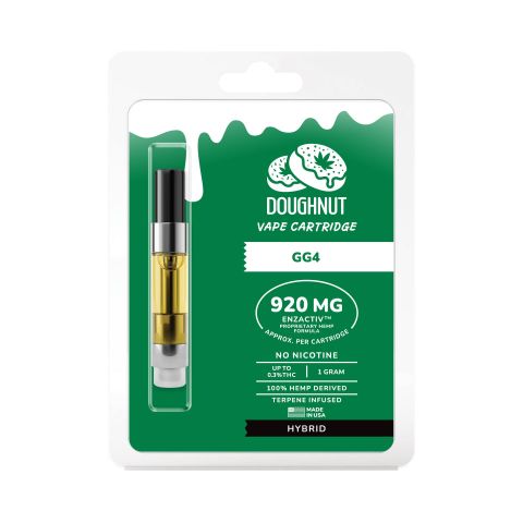 GG4 Cartridge - CBD & Enzactiv - Doughnut - 920mg - Thumbnail 2