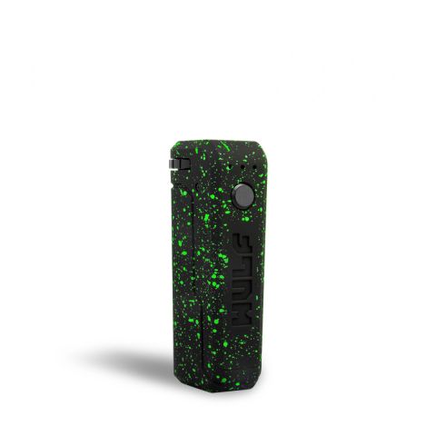 UNI Adjustable Cartridge Vaporizer by Wulf Mods - Black Green Spatter - Thumbnail 3