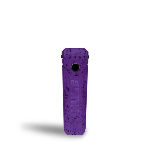 UNI Adjustable Cartridge Vaporizer by Wulf Mods - Purple Black Spatter - Thumbnail 1