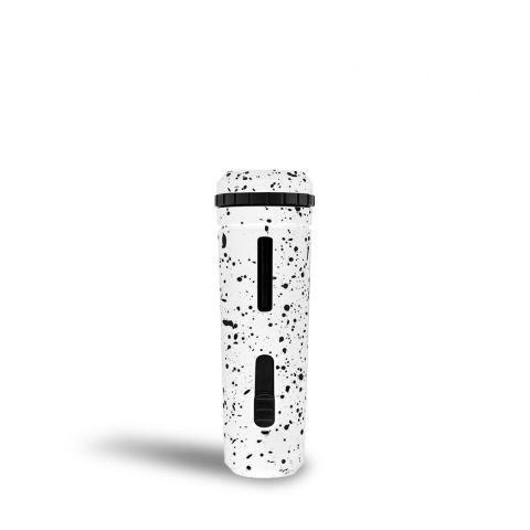 UNI Adjustable Cartridge Vaporizer by Wulf Mods - White Black Spatter - Thumbnail 4