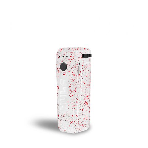 UNI Adjustable Cartridge Vaporizer by Wulf Mods - White Red Spatter - 2