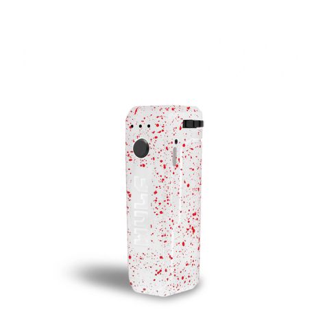UNI Adjustable Cartridge Vaporizer by Wulf Mods - White Red Spatter - Thumbnail 2