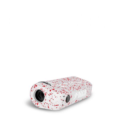 UNI Adjustable Cartridge Vaporizer by Wulf Mods - White Red Spatter - Thumbnail 5