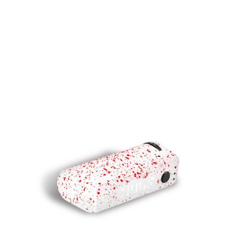 UNI Adjustable Cartridge Vaporizer by Wulf Mods - White Red Spatter - Thumbnail 6