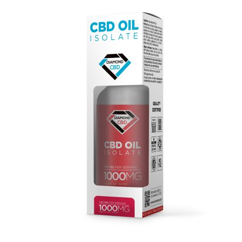 CBD Isolate Oil - 1000mg - Diamond CBD - Thumbnail 4