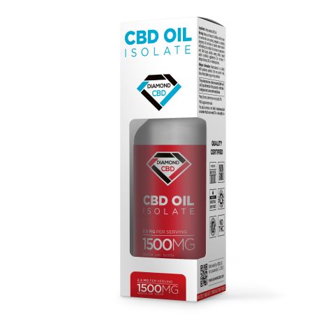 CBD Isolate Oil - 1500mg - Diamond CBD - Thumbnail 4