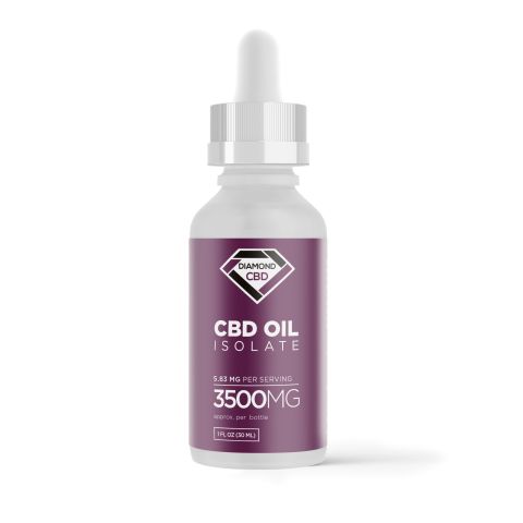 CBD Isolate Oil - 3500mg - Diamond CBD - Thumbnail 3