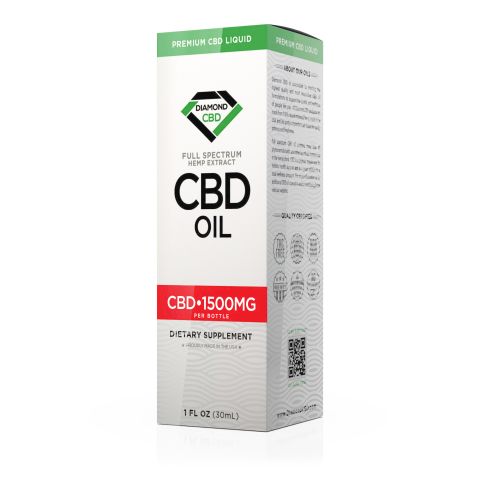 Full Spectrum CBD Oil - 1500mg - Diamond CBD - Thumbnail 3