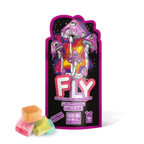 D8, D9, Mushroom Gummies - 150mg - Magic Love Groovy Mix - Fly - Thumbnail 2