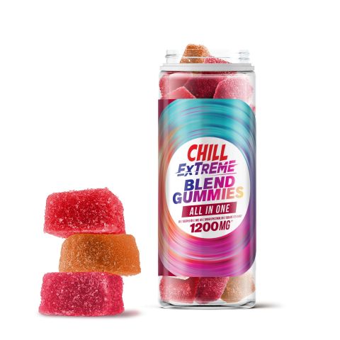 All in One Blend - 40mg - 4 Cannabinoid Gummies - Chill Extreme - Thumbnail 1