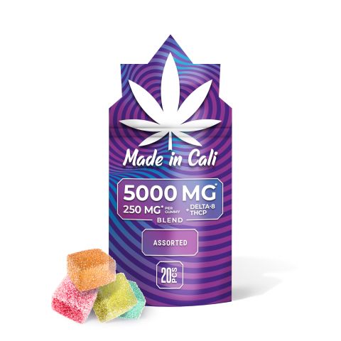D8, THCP Gummies - 250mg - Assorted - Made in Cali - Thumbnail 2