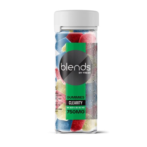 Clearity Blend - 25mg - HHC, D8, CBD, CBG, THCV Gummies - Blends by Fresh - Thumbnail 2