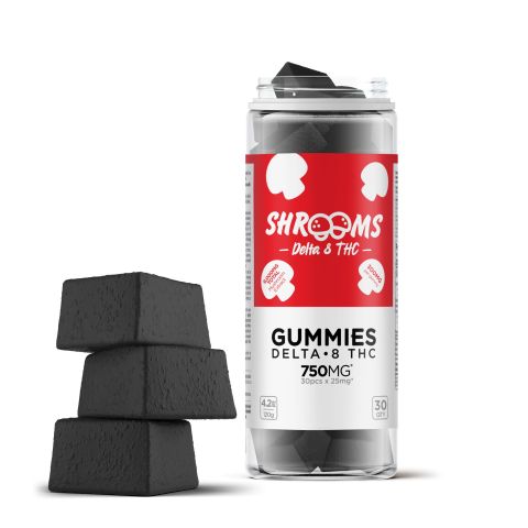 D8, Mushroom Gummies - 25mg - Shrooms - Thumbnail 1