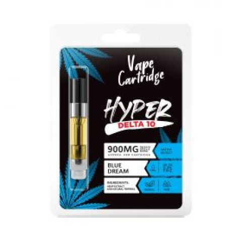 Delta-10 THC Cartridges 3 Pack Bundle - 900mg - Hyper - Thumbnail 2